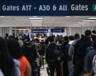 Travelers in US continue to face delays at airport security amid DHS shutdown